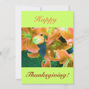 Happy Thanksgiving IV Kaart