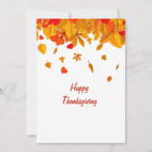 Happy Thanksgiving Kaart (Voorkant)