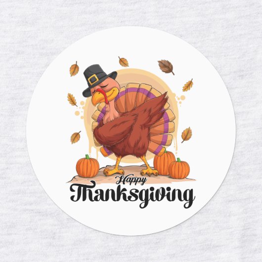 Happy Thanksgiving Labels (Design 1)