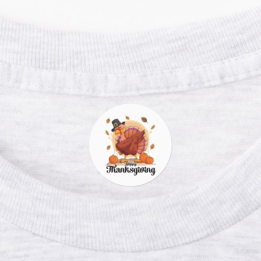 Happy Thanksgiving Labels (Aangebracht)