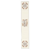 Happy Thanksgiving Lange Tafelloper (Voorkant)