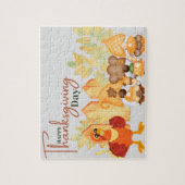 Happy Thanksgiving Legpuzzel (Verticaal)