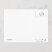 Happy Thanksgiving Little Chipmunk Briefkaart (Achterkant)