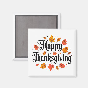Happy Thanksgiving Magneet