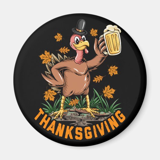 Happy Thanksgiving Magneet (Voorkant)