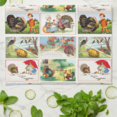 Happy Thanksgiving Medley  Briefkaart Theedoek (Gevouwen)