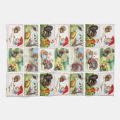 Happy Thanksgiving Medley  Briefkaart Theedoek (Horizontaal)