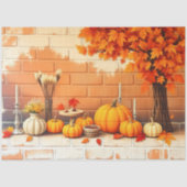 Happy Thanksgiving Mooie Herfst Tissuepapier (Voorkant)