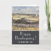 Happy Thanksgiving-oogst in de Provence Kaart (Voorkant)