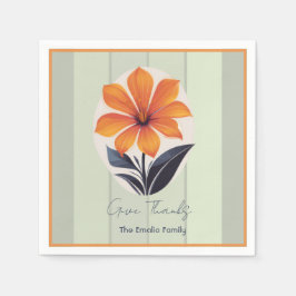 Happy Thanksgiving Paper Servet