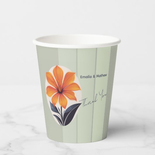 Happy Thanksgiving Papieren Bekers (Voorkant)