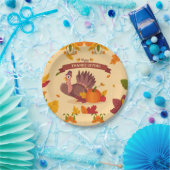 Happy Thanksgiving Papieren Bordje (Feest)