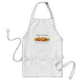 Happy Thanksgiving  Pompoenen Custom Herfst Standaard Schort (Voorkant)