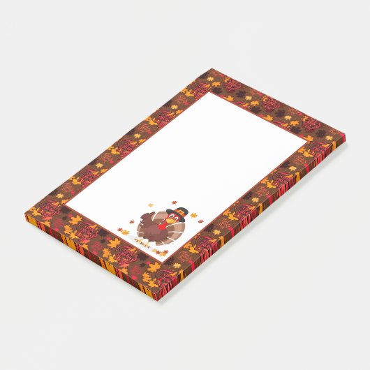 Happy Thanksgiving Post-it® Notes (Schuin)