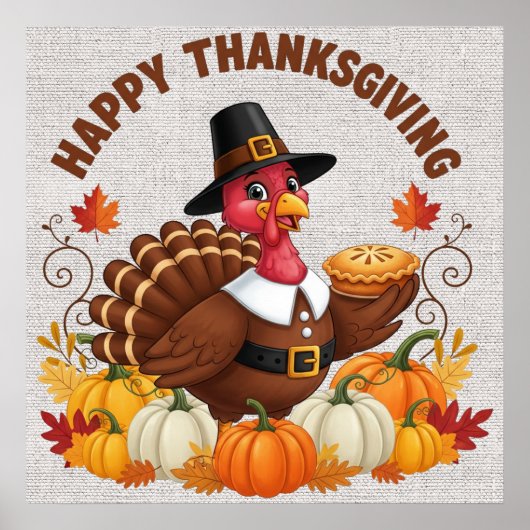 Happy Thanksgiving Poster (Voorkant)