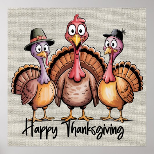 Happy Thanksgiving Poster (Voorkant)