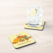 Happy Thanksgiving Pumpkin Bier Onderzetter (Rechterzijde)