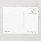 Happy Thanksgiving Pumpkin Briefkaart (Achterkant)