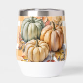 Happy Thanksgiving Pumpkins & Autumn Leaves (Arrière)