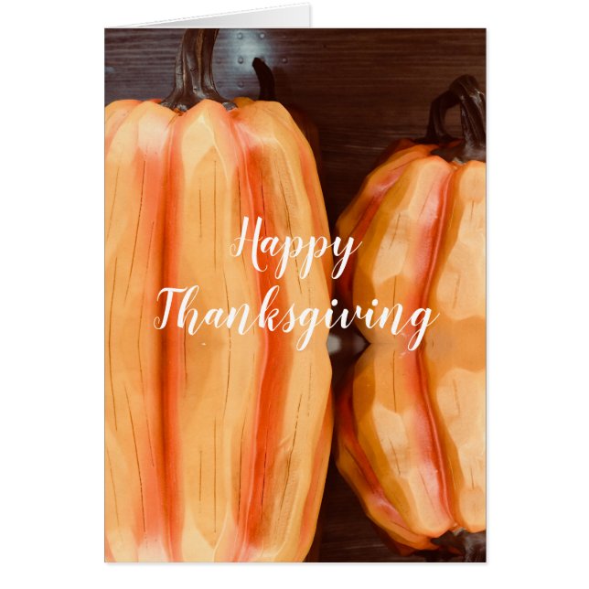 Happy Thanksgiving Pumpkins Holiday (Voorkant)