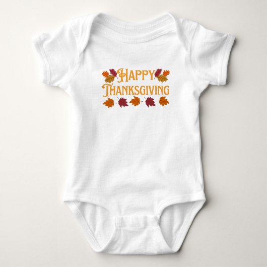 Happy Thanksgiving Romper (Voorkant)