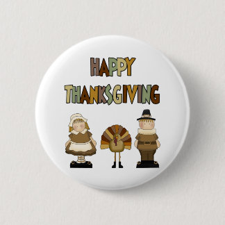 Happy Thanksgiving Ronde Button 5,7 Cm