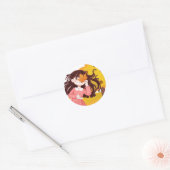Happy Thanksgiving Ronde Sticker (Envelop)