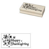 Happy Thanksgiving Rubberstempel (Gestempeld)