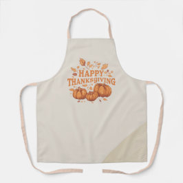 Happy Thanksgiving Schort