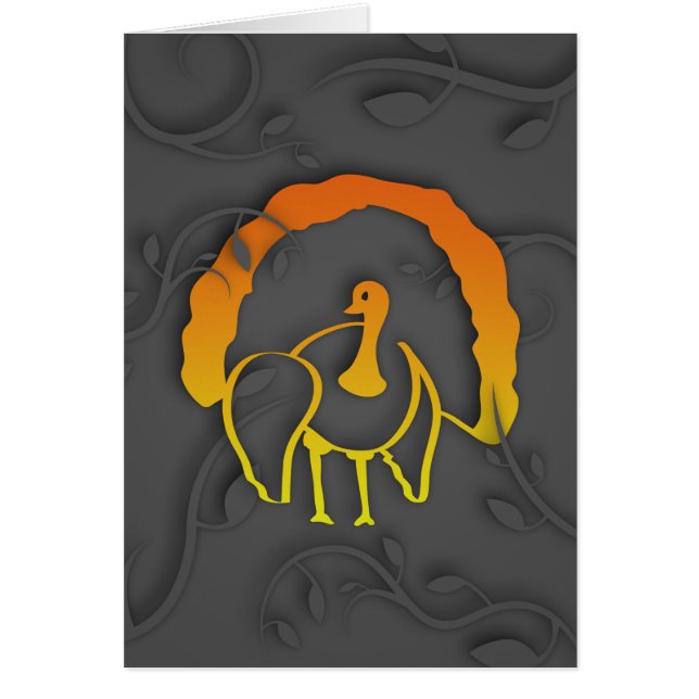 Happy Thanksgiving Shadow Turkije (Voorkant)