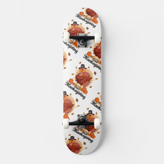 Happy Thanksgiving Skateboard (Voorkant)