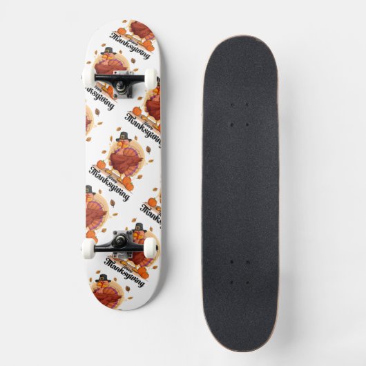 Happy Thanksgiving Skateboard (Voorkant)