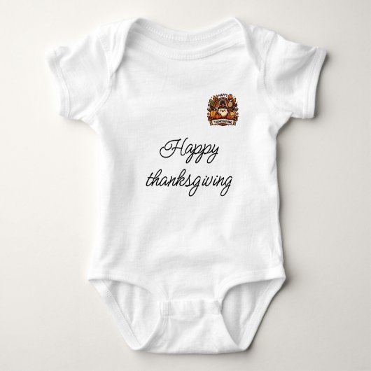 Happy Thanksgiving T-Shirt (Voorkant)