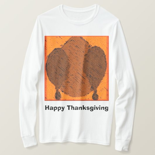 HAPPY THANKSGIVING T-Shirt (Design voorkant)