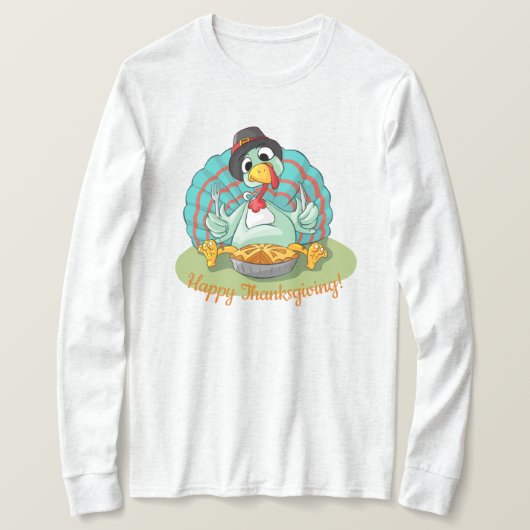 Happy Thanksgiving T-shirt (Design voorkant)