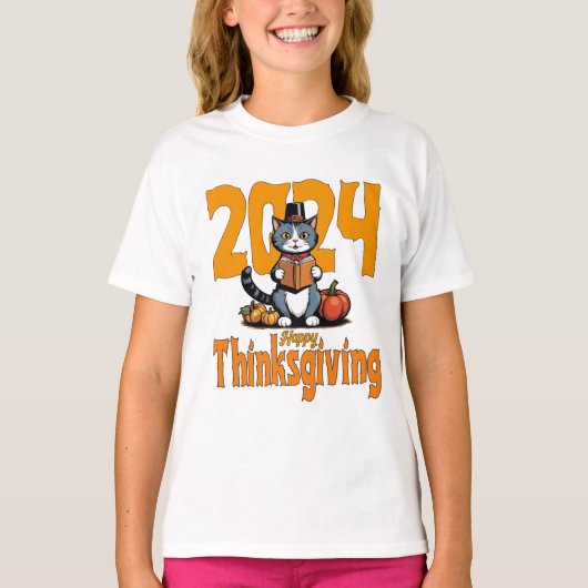 Happy Thanksgiving T-shirt (Voorkant)