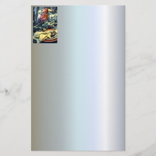 Happy Thanksgiving Table-instelling Briefpapier (Voorkant)