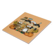 Happy Thanksgiving Tegeltje (Zijkant)