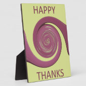 Happy Thanksgiving Text Art Design. Fotoplaat (Zijkant)