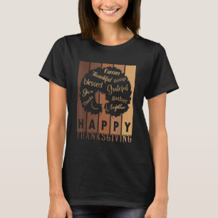 Happy Thanksgiving Thankful Blessings Thanksgiving T-shirt