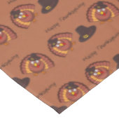 Happy Thanksgiving-thema Tafelkleed (Gekanteld)