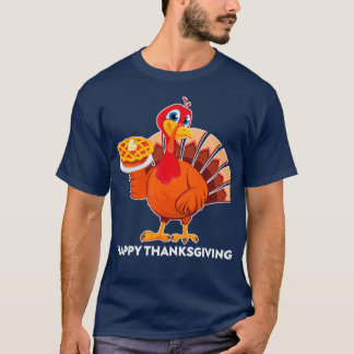 Happy thanksgiving turkey 6 t-shirt