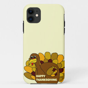 Happy Thanksgiving Turkije iPhone 11 Hoesje