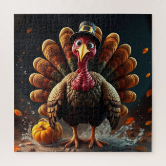 Happy Thanksgiving Turkije Legpuzzel