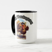 Happy Thanksgiving Turkije Parade Mok (Voorkant links)