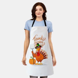 Happy Thanksgiving Turkije Schort