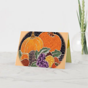 Happy Thanksgiving Yummies Kaart