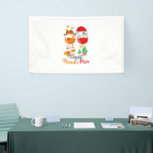 Happy Thanksmas Wine Thanksgiving Christmas Long S Spandoek (Beurs)