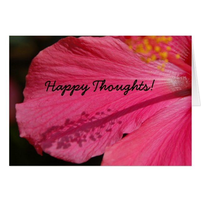 Happy Thoughts! (Voorkant Horizontaal)