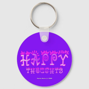 Happy Thoughts (6a) Sleutelhanger